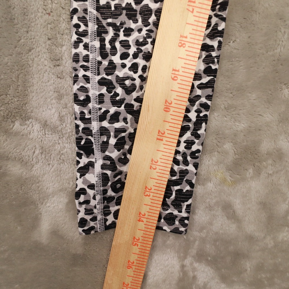 Outdoor Voices TechSweat 7/8 Flex Leggings Leopard‎ Cheetah Print Women's Size S - Picture 3 of 8